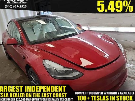 TESLA MODEL 3 2023 5YJ3E1EB8PF594752 image